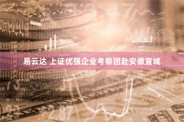 易云达 上证优强企业考察团赴安徽宣城