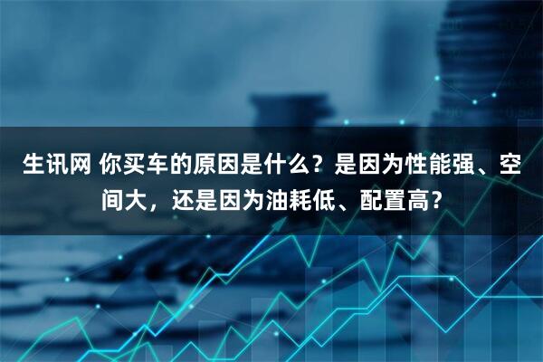 生讯网 你买车的原因是什么？是因为性能强、空间大，还是因为油耗低、配置高？