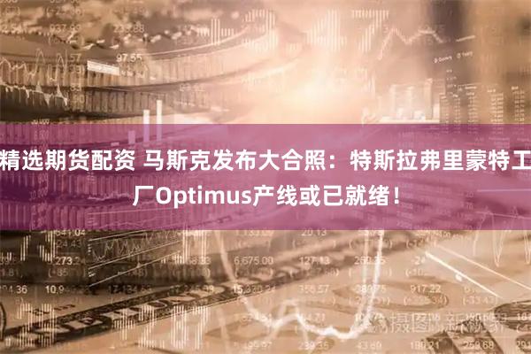 精选期货配资 马斯克发布大合照：特斯拉弗里蒙特工厂Optimus产线或已就绪！