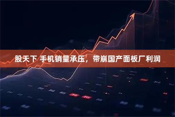 股天下 手机销量承压，带崩国产面板厂利润