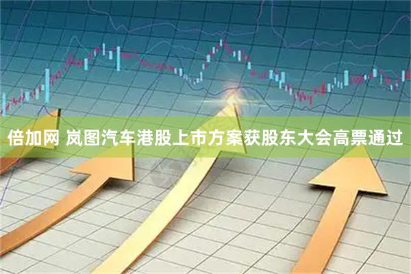 倍加网 岚图汽车港股上市方案获股东大会高票通过